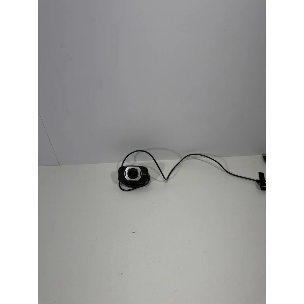 Logitech C615 HD Webcam 1080p Fold-and-Go Portable Video Camera V-U0027 Black